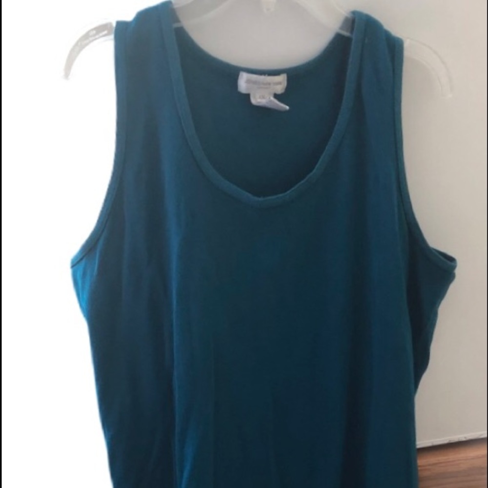 🌷1x Jones New York Sport Teal Tank Top